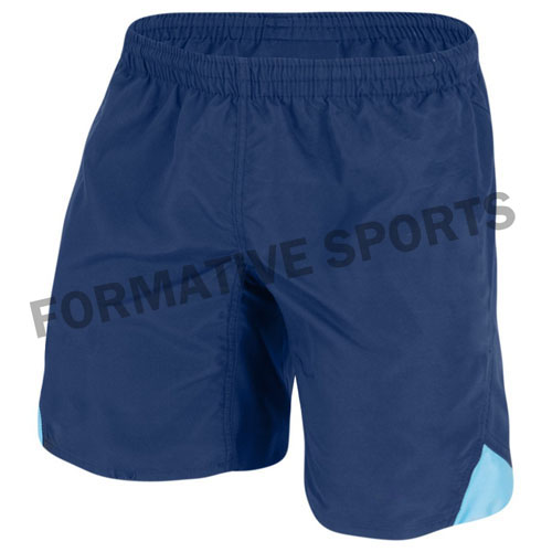 custom cotton rugby shorts
